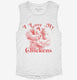 I Love My Chickens  Womens Muscle Tank