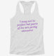 I May Not Be Perfect But Parts Of Me Are Pretty Awesome  Womens Racerback Tank