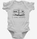 I Sleep Around Funny Camper  Infant Bodysuit