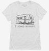 I Sleep Around Funny Camper Womens