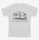 I Sleep Around Funny Camper  Youth Tee