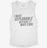 I Was Deplorable Before It Was Cool Womens Muscle Tank 5d35e8db-57b2-455f-a234-13d70629d45b 666x695.jpg?v=1700720039