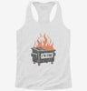 Im Fine Funny Dumpster Fire Womens Racerback Tank 666x695.jpg?v=1723177245