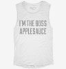 Im The Boss Applesauce Womens Muscle Tank 1add6bef-2929-4ee0-9619-541d226d8084 666x695.jpg?v=1700718585