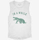 In A While Crocodile  Womens Muscle Tank