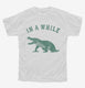 In A While Crocodile  Youth Tee