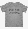 Its Too Peopley Funny Introverted Toddler