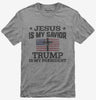 Jesus Is My Savior Trump Is My President American Flag