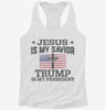 Jesus Is My Savior Trump Is My President American Flag Womens Racerback Tank 666x695.jpg?v=1706790660