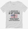 Jesus Is My Savior Trump Is My President American Flag Womens Vneck Shirt 666x695.jpg?v=1706790649