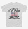 Jesus Is My Savior Trump Is My President American Flag Youth