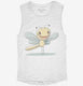 Kawaii Insect Dragonfly  Womens Muscle Tank