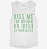 Kiss Me Im Drunk Or Irish Or Whatever Womens Muscle Tank 16b21722-d2ac-4f89-8b7e-e372b4b74028 666x695.jpg?v=1700717133