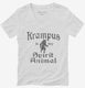 Krampus Is My Spirit Animal  Womens V-Neck Tee