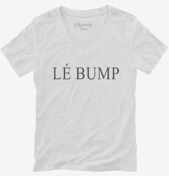 Le Bump French Pregnancy Announcement T-Shirt