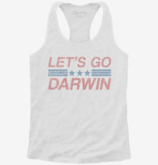Let's Go Darwin Womens Racerback Tank