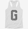 Letter G Initial Monogram Womens Racerback Tank 810e25a2-e4ea-4de9-8945-d65eea954f27 666x695.jpg?v=1700672164