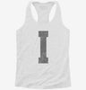 Letter I Initial Monogram Womens Racerback Tank 9b568dd6-2423-4541-90c1-aa78e8258bdb 666x695.jpg?v=1700672149