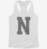 Letter N Initial Monogram Womens Racerback Tank Beff3a21-203c-4892-8c8d-45ba016ae62a 666x695.jpg?v=1700672115