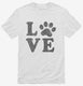 Love Paw Dog  Mens