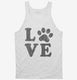 Love Paw Dog  Tank