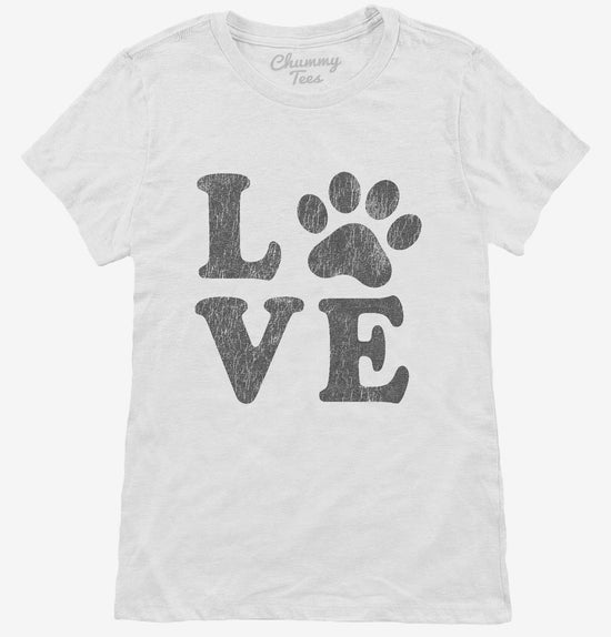 Love Paw Dog T-Shirt