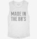 Made In The 80's white Womens Muscle Tank