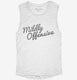 Mildly Offensive white Womens Muscle Tank