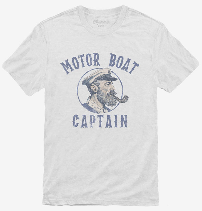 Motor Boat Captain T-Shirt