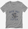 Motor Boat Captain Womens Vneck