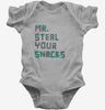 Mr Steal Your Snacks Baby Bodysuit 