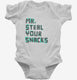 Mr Steal Your Snacks  Infant Bodysuit