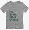 Mr Steal Your Snacks Womens Vneck