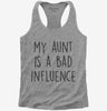 My Aunt Is A Bad Influence Funny Womens Racerback Tank Top 666x695.jpg?v=1706799551