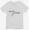 Never Forget Trump Won Womens Vneck Shirt 666x695.jpg?v=1706790293