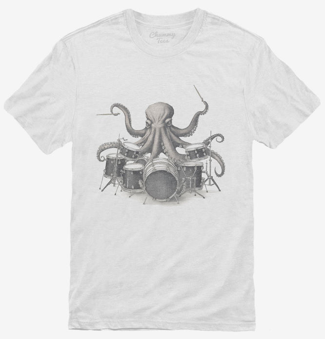 Octopus Playing Drums T-Shirt