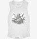 Octopus Playing Drums  Womens Muscle Tank