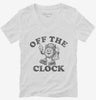 Off The Clock Womens Vneck Shirt 666x695.jpg?v=1733649565