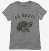 Oh Snap Funny Snapping Turtle Joke Womens Tshirt 23850e14-735d-4a4f-8e2d-59f62f4f0183 666x695.jpg?v=1706839270