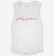 Pinky Promise  Womens Muscle Tank