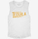 Powered By Tequila Funny Drinking  Womens Muscle Tank