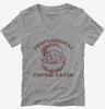 Professional Cookie Eater Santa Womens Vneck