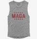 Red MAGA Stars  Womens Muscle Tank