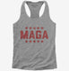 Red MAGA Stars  Womens Racerback Tank