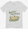 Rollin Fatties Cat Womens Vneck Shirt 666x695.jpg?v=1729147952