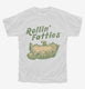 Rollin Fatties Cat  Youth Tee