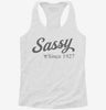 Sassy Since 1927 Womens Racerback Tank 706c396f-b38e-4b61-9b61-c0ffa64bac7e 666x695.jpg?v=1700664220