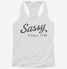 Sassy Since 1948 Womens Racerback Tank A6204280-ae7e-4539-be56-aaf0fe08d12b 666x695.jpg?v=1700664082