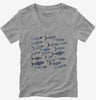 School Of Fish Womens Vneck