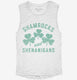 Shamrocks And Shenanigans  Womens Muscle Tank